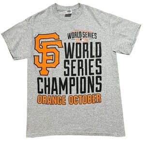 San Francisco Giants Mens 2014 World Series Champions T-Shirt Size Medium